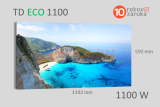Infrapanel SMODERN® DELUXE TD ECO TD1100 / 1100 W  vykurovací obraz