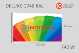 Infrapanel SMODERN® DELXE D740 / 740 W farebný