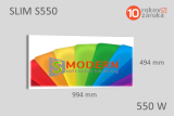 Infrapanel SMODERN® SLIM S550 / 550 W farebný
