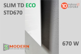 Infrapanel SMODERN® SLIM TD ECO STD670 / 670 W