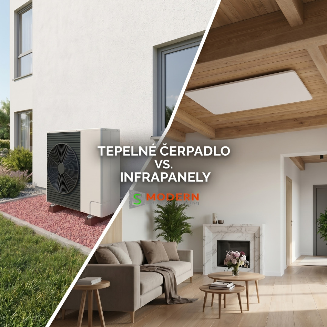 Tepelné čerpadlo vs. infrapanely: Čo sa oplatí viac?