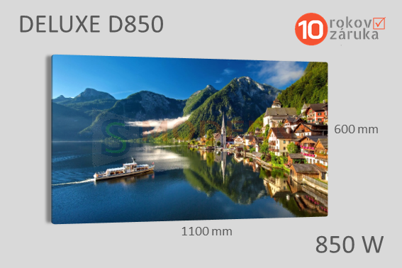 Infrapanel SMODERN DELUXE D850 / 850 W vykurovací obraz