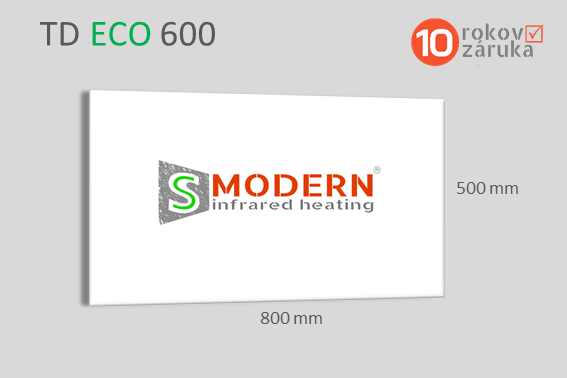 Infrapanel SMODERN® DELUXE TD ECO TD600 / 600 W