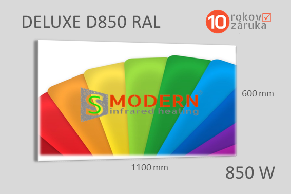 Infrapanel SMODERN® DELUXE D850 / 850 W farebný