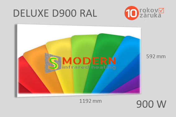 Infrapanel SMODERN® DELUXE D900 / 900 W farebný