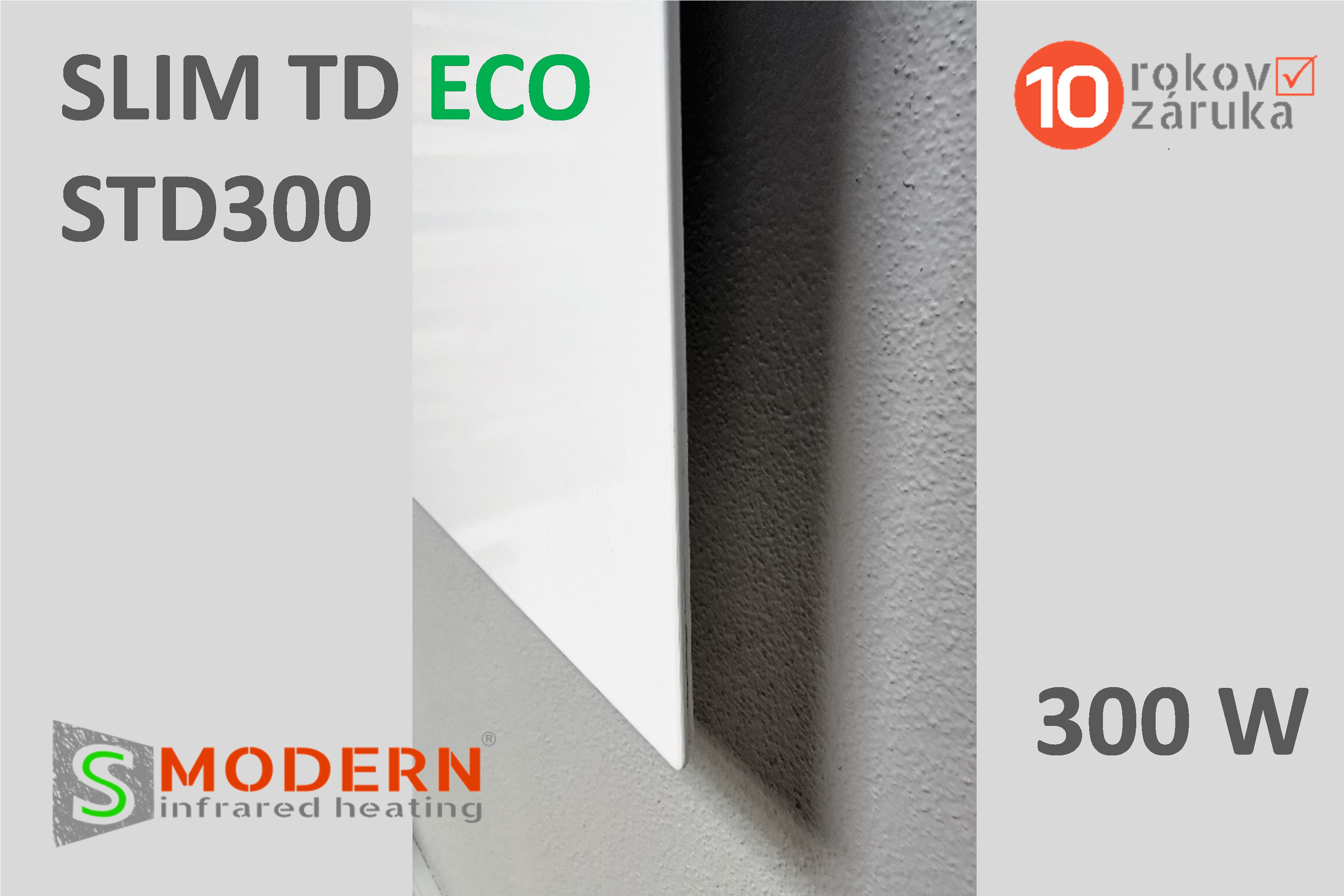 Infrapanel SMODERN® SLIM TD ECO STD300 / 300 W