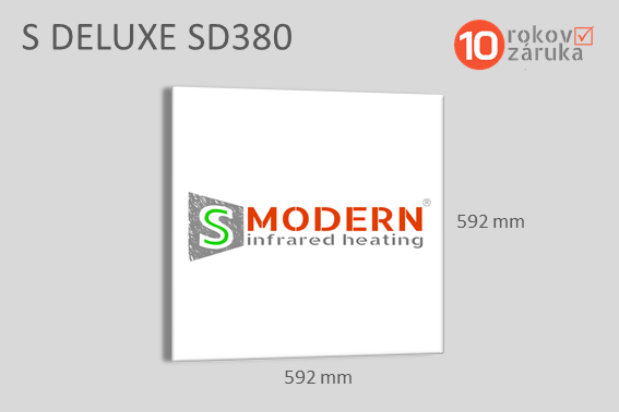 Infrapanel SMODERN S DELUXE SD380 / 380 W / do kazetových stropov