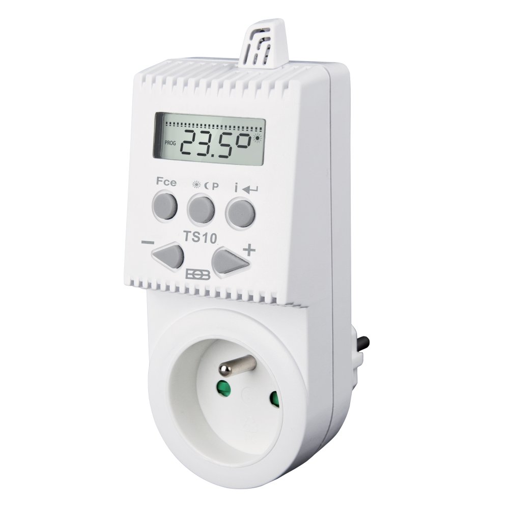 Zásuvkový termostat TS10