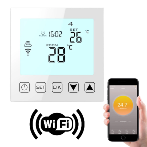 WiFi termostaty