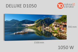 Infrapanel SMODERN® DELUXE D1050 / 1050 W vykurovací obraz