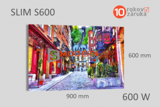 Infrapanel SMODERN® SLIM S600 / 600 W vykurovací obraz