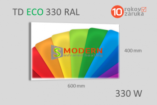 Infrapanel SMODERN® DELUXE TD ECO TD330 / 330 W farebný