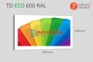 Infrapanel S MODERN TD ECO TD600 / 600 W farebný
