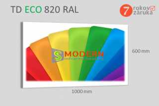 Infrapanel S MODERN TD ECO TD820 / 820 W farebný