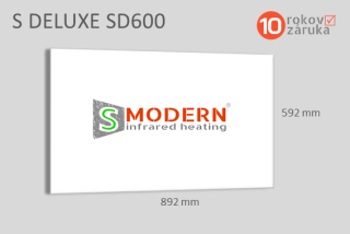 Infrapanel SMODERN S DELUXE SD600 / 600 W / do kazetových stropov