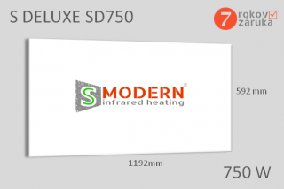 Infrapanel S MODERN S Deluxe SD750 / 750 W / do kazetových stropov